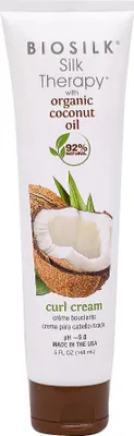 Produktbild von BioSilk Silk Therapy Curl Cream Stylingcreme für definierte Locken 148 ml