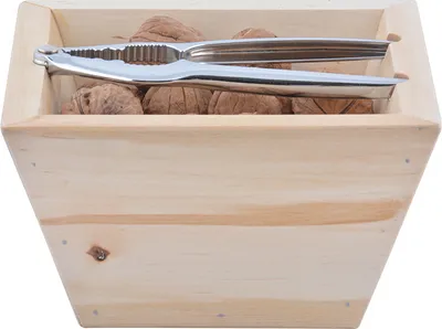 Produktbild von Esschert Design Holzschale mit Nussknacker; C2059