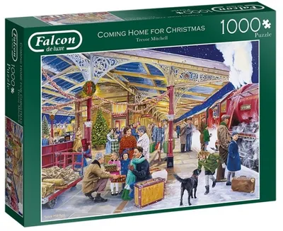 Produktbild von puzzle Coming Home for Christmas1000 Teile