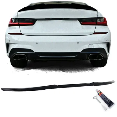 Produktbild von Heckspoiler Ducktail schwarz glänzend für BMW 3er G20 Limousine ab 2019