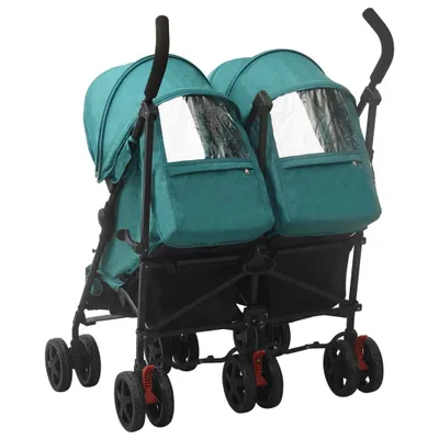 Produktbild von "SALE 2026"Kombikinderwagen - Grün Geschwisterwagen Grün Stahl Stabli Möbel6923352