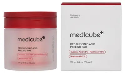Produktbild von 70 pads Medicube Red Succinic Acid Peeling Pad