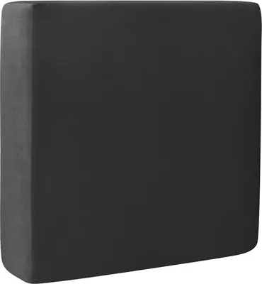 Image de 1 pièce Stretch Housse de coussin de canapé Velours doux Coussin de canapé Protection de meuble pour siège de canapé，Noir