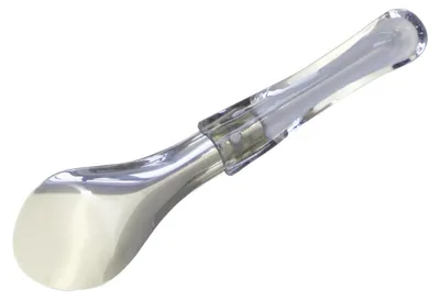 Obrázek produktu pro Lžíce na zmrzlinu, nerezová ocel, 260 mm, průhledná