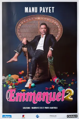 Productafbeelding van Manu PAYET - Emmanuel 2 - Poster - 40x60 cm