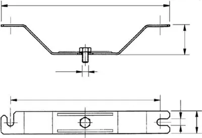 Produktbild von Ceag Sicherheitst. Deckenbügel D92 22480092000
