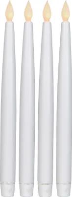 Produktbild von Best Season LED-Leuchtkerzen lang, 4teilig kabellos,Fernbed.,batt., w/w LED, ca. 29 cm, 003-20