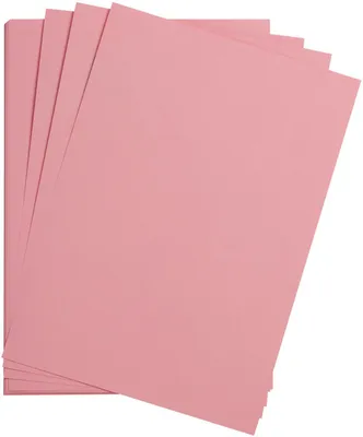 Image de Clairefontaine, 25 feuilles de papier de couleur A4 rose, 120 g