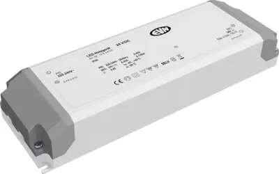 Zdjęcie produktu dla Zasilacz LED 24VDC 0,1-150W, IP20 - Sterownik LED SLK24150