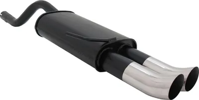 Obrázok produktu pre Novus športový výfuk pre Renault Clio 2 2x76mm DTM zadný tlmič s ABE