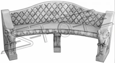Produktbild von Antik Stil Bank Bänke Stein Garten Terrassen Möbel XXL Outdoor Bench Neu S205006