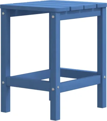 Produktbild von vidaXL Adirondack-Gartentisch Meeresblau 38x38x46 cm HDPE