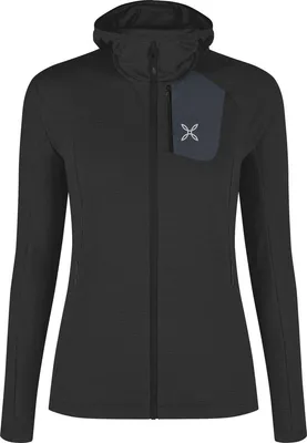 Produktbild von Montura VERTIGO POWER GRID H.MAGLIA W. - Damen Fleece-Hoody, Farbe:90-BLACK, Größe:M