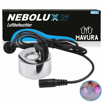 Immagine prodotto di NEBOLUX nebulizzatore nebbiogeno umidificatore generatore di vapore nebulizzatore ad ultrasuoni