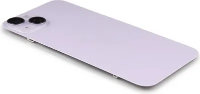 Produktbild von Original Akkudeckel Backcover Inkl. Kameralinse & Wireless Charging Purple Lila für iPhone 14 Plus & Werkzeug