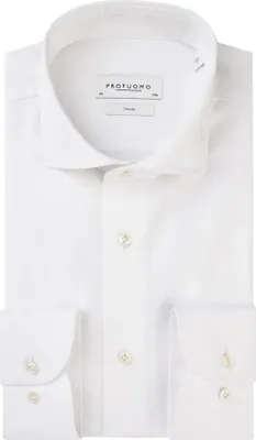 Produktbild von Profuomo Hemd Ärmellänge 7 weiß Cutaway