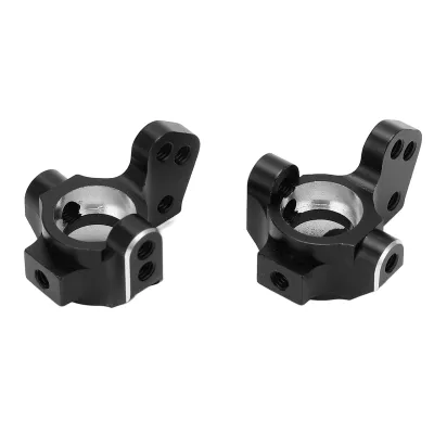 Imagen del producto de Copa de dirección delantera, copa de dirección delantera para coche de control remoto, copa de dirección delantera de aleación de aluminio, copa de dirección delantera de metal, copa de dirección delantera de metal para coche de control remoto, piezas de mejora para coche de control remoto