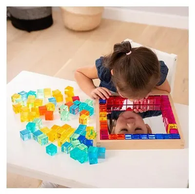 Obrázok produktu pre Tickit Gem Cube Tray, 100 kusov, Akrylový