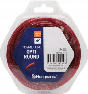 Immagine prodotto di Husqvarna filo per trimmer Opti-Round Ø3mm x 10m filo per falciatura, filo per trimmer, cavo per trimmer