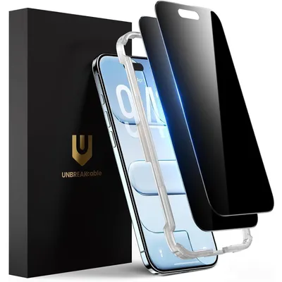 Produktbild von Panzerglas Sichtschutzfolie für iPhone Air (6,5 Zoll) 2 Stück, Kratzfest, Anti-Fingerprint, Blasenfrei