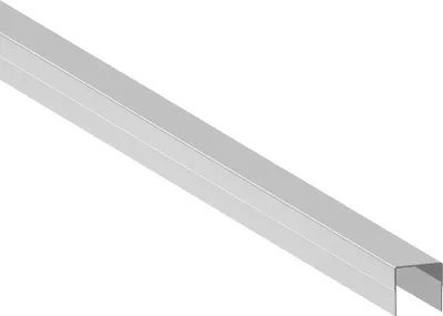 Produktbild von Abdeckleiste GroJa Merano 180 cm silber