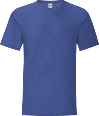 Produktbild von Fruit Of The Loom Herren T-Shirt Iconic (5 Stück/Packung) PC4369 (2XL) (Royal meliert)
