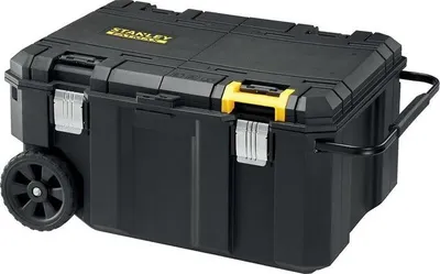 Image de Coffre de Chantier Étanche, Stanley Fatmax PRO-STACK FMST17870-1, 113 L, Compatible PRO-STACK, IP54