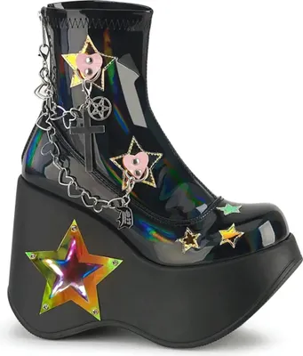 Produktbild von Plateau-Stiefel DemoniaCult - Blaze-108 Holo 36