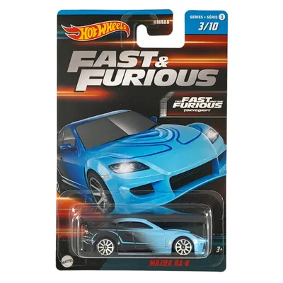 Obrázok produktu pre Hot Wheels Fast & Furious HNT13, Auto, 3 rok / roky, Plast, Modrá