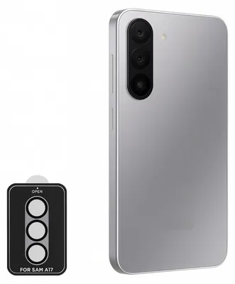 Produktbild von Für Samsung Galaxy A17 5G / 4G Aluminium Schutz Ring Kamera + H9 Tempered Hart Glas Schwarz