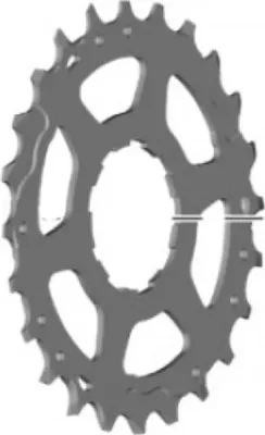 Image de Pignon Shimano pour CS-M5100, dents : 24 dents