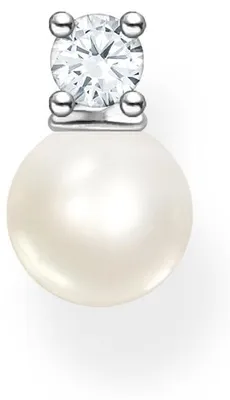 Produktbild von Thomas Sabo Einzel Ohrstecker Perle H2248-167-14 Silber Perle