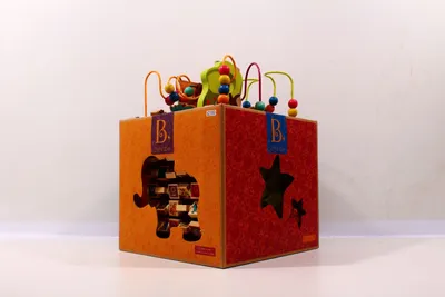 Immagine prodotto di B. Zany Zoo - Cubo attività in legno - Consigliato a partire da 1 anno