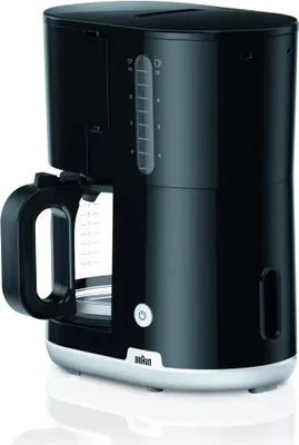Immagine prodotto di BRAUN HH Kaffeeautomat 10T 1000W Aroma Glaskanne schwarz KF1100BK
