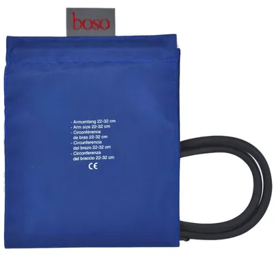 Produktbild von Klettmanschette Erwachsene für Blutdruckmesser blau
