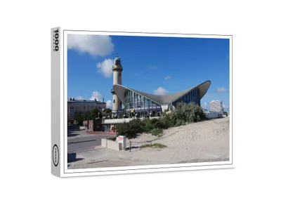 Produktbild von raxxa Premium-Puzzle "Rostock Warnemünde Teepott", 1000 Teile