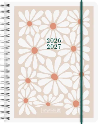 Obrázok produktu pre Školský kalendár 2026/2027 „Daisy“ | A6, plast