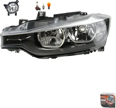 Obrázok produktu pre Reflektory + žiarovky Osram Night Breaker Laser, vhodné pre modely BMW 3 (F30, F31) vyrábané v období 10/2011 - 04/2015. Katalógové čísla: 63117259523, 7259523, 63177248911, 7248911. Johns