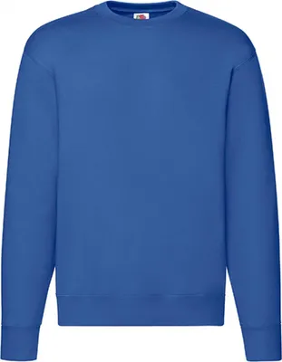 Image de Fruit of the Loom 62-154-0 | Sweat Set-In Premium pour Homme - Couleur : Bleu Royal - Taille : XXL