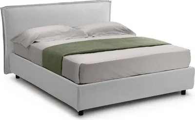 Produktbild von Brunate - Doppelbett, Weiß, Matratze Inklusive  Italy