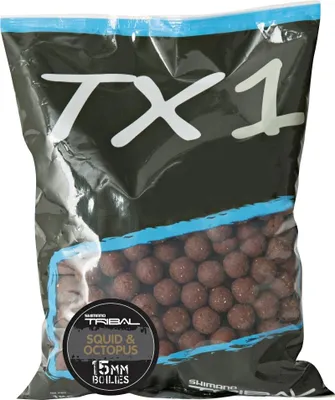Produktbild von Shimano TX1 Squid & Octopus Boilies 15mm - 5kg