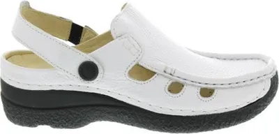 Produktbild von Wolky Roll-Multi, Clog, Printed leather, White 0622070-100 36