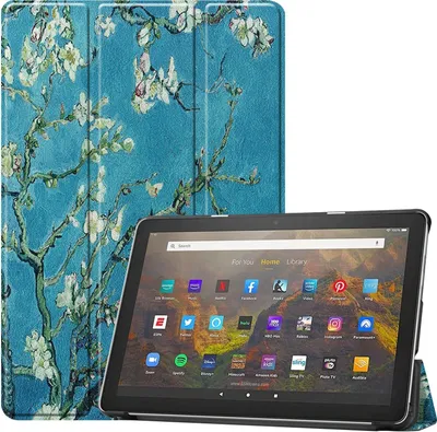 Image de Housse de protection pour Amazon Fire HD 10 / HD 10 Plus 11ème génération 2021 10.1 pouces Slim Case Etui avec fonction stand et fonction auto sleep/wake