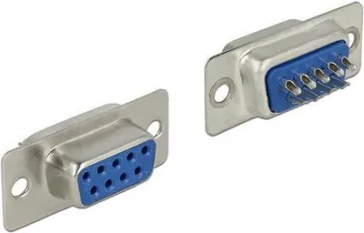 Produktbild von DELOCK Steckverbinder Sub-D 9 Pin Buchse