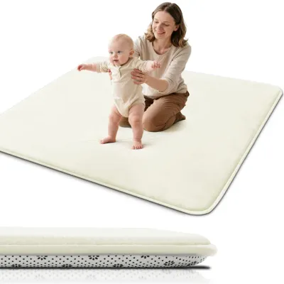 Productafbeelding van Dikke Baby Speelmat, 120 x 120 x 3 cm, Beige