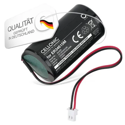 Produktbild von CELLONIC 1x Akku für Haustechnik Kompatibel mit Visonic MCS-730, MCS-710, MCS-720, ER34615M - (14500mAh, 3.6V)