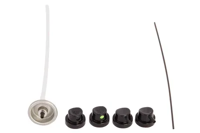 Produktbild von Axis Line Ersatzteilpaket für wiederbefüllbare Druckluftspühdose (beinhaltet Ventil, punktsprühenden Sprühkopf, punktspühenden Sprühkopf)
