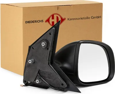 Produktbild von DIEDERICHS 2274026 Außenspiegel Seitenspiegel Rechts für VW Transporter VI Bus (SGB, SGG, SGJ) Konvex Beheizt