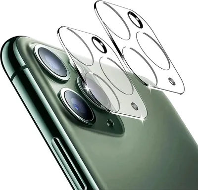 Produktbild von Kameraschutz Glas für iPhone 11 Pro Max Schutzglas Kamera Linsen Panzer Schutzfolie, 2 Stück
