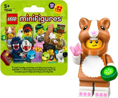 Produktbild von LEGO Minifigures 71048 - Sammelfiguren Serie 27 - Figur 1. Hamsterkostuem